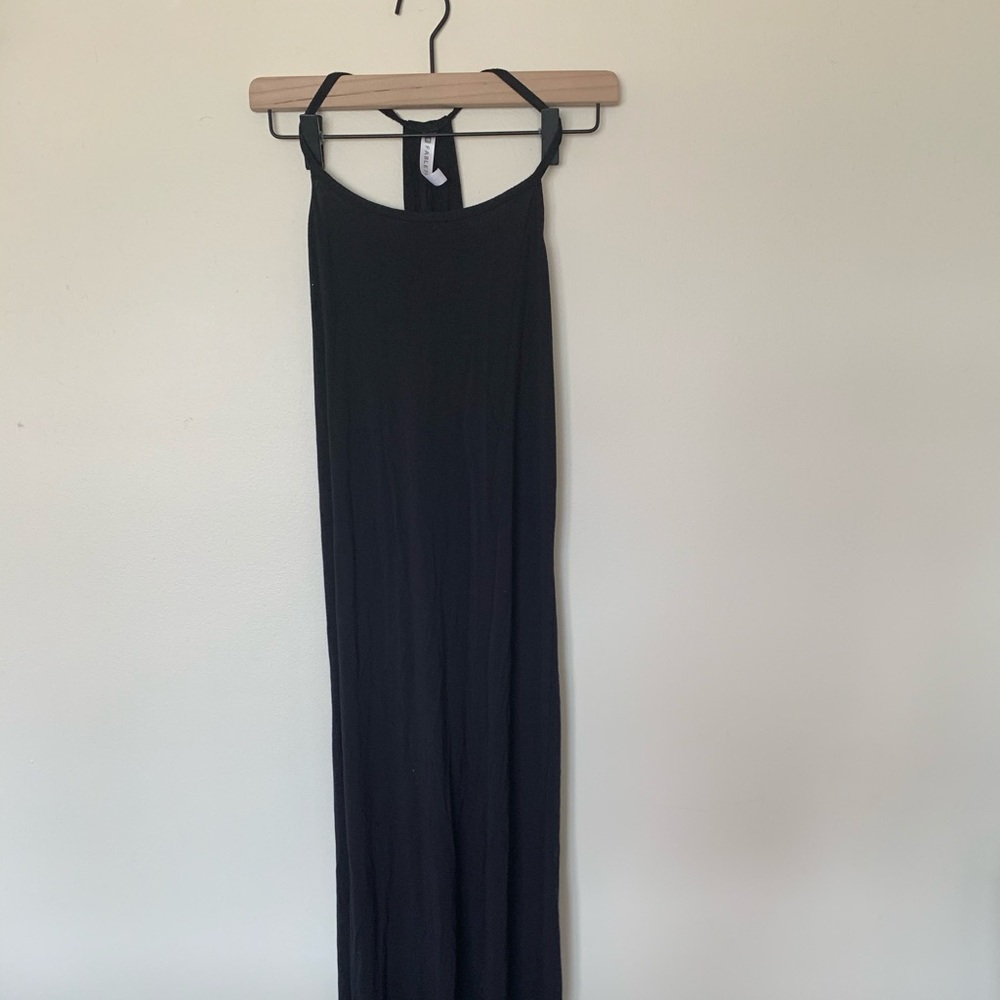 Black fabletics maxi dress